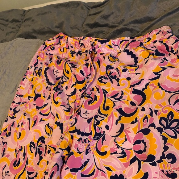 J.Crew pull-on silk pant in paisley swirl 6 - Picture 6 of 8
